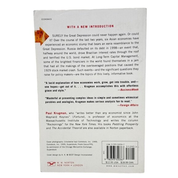 The Return Of Depression Economics By Paul Krugman Paperback Book - Picture 4 of 4